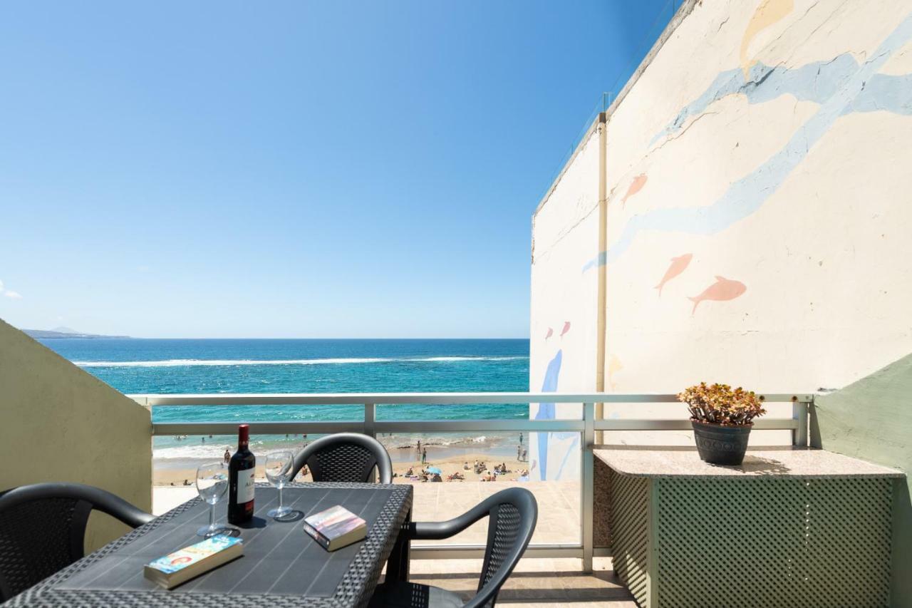 Front Line With Nice Terrace By Canariasgetaway Las Palmas Exterior photo