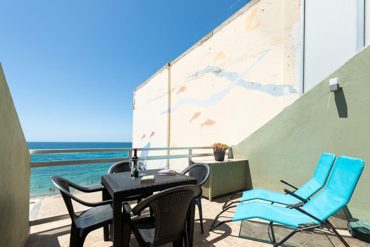Front Line With Nice Terrace By Canariasgetaway Las Palmas Exterior photo