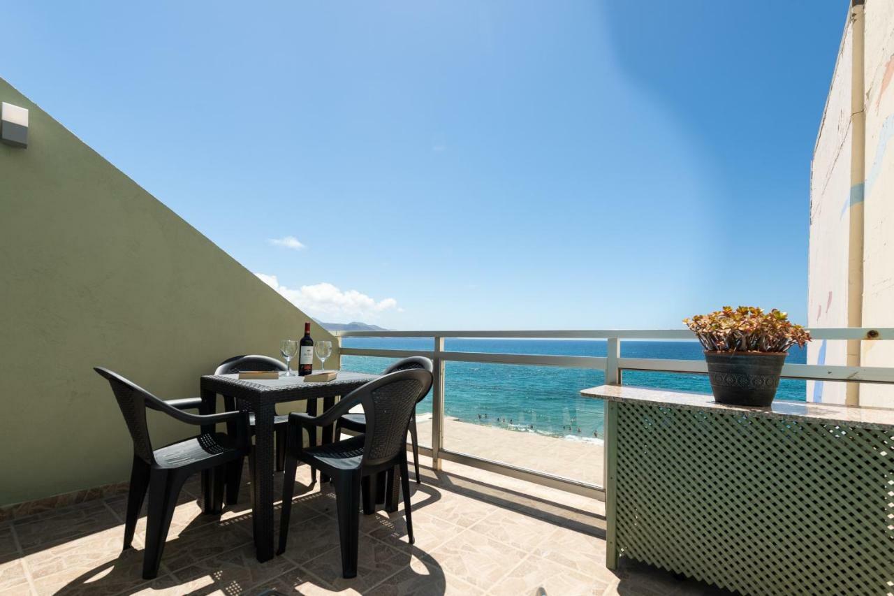 Front Line With Nice Terrace By Canariasgetaway Las Palmas Exterior photo